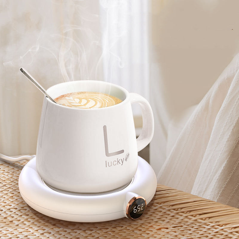 Coffee Mug Warmer - USB Heated Coaster for Desk & Office