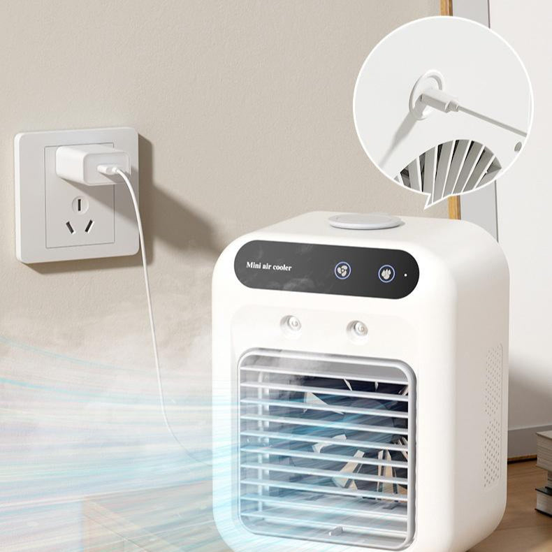 Portable Air Cooler - USB Mini Air Conditioner Fan for Desk & Car