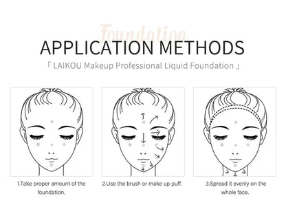 LAIKOU Liquid Foundation - Natural Brightening 30ml