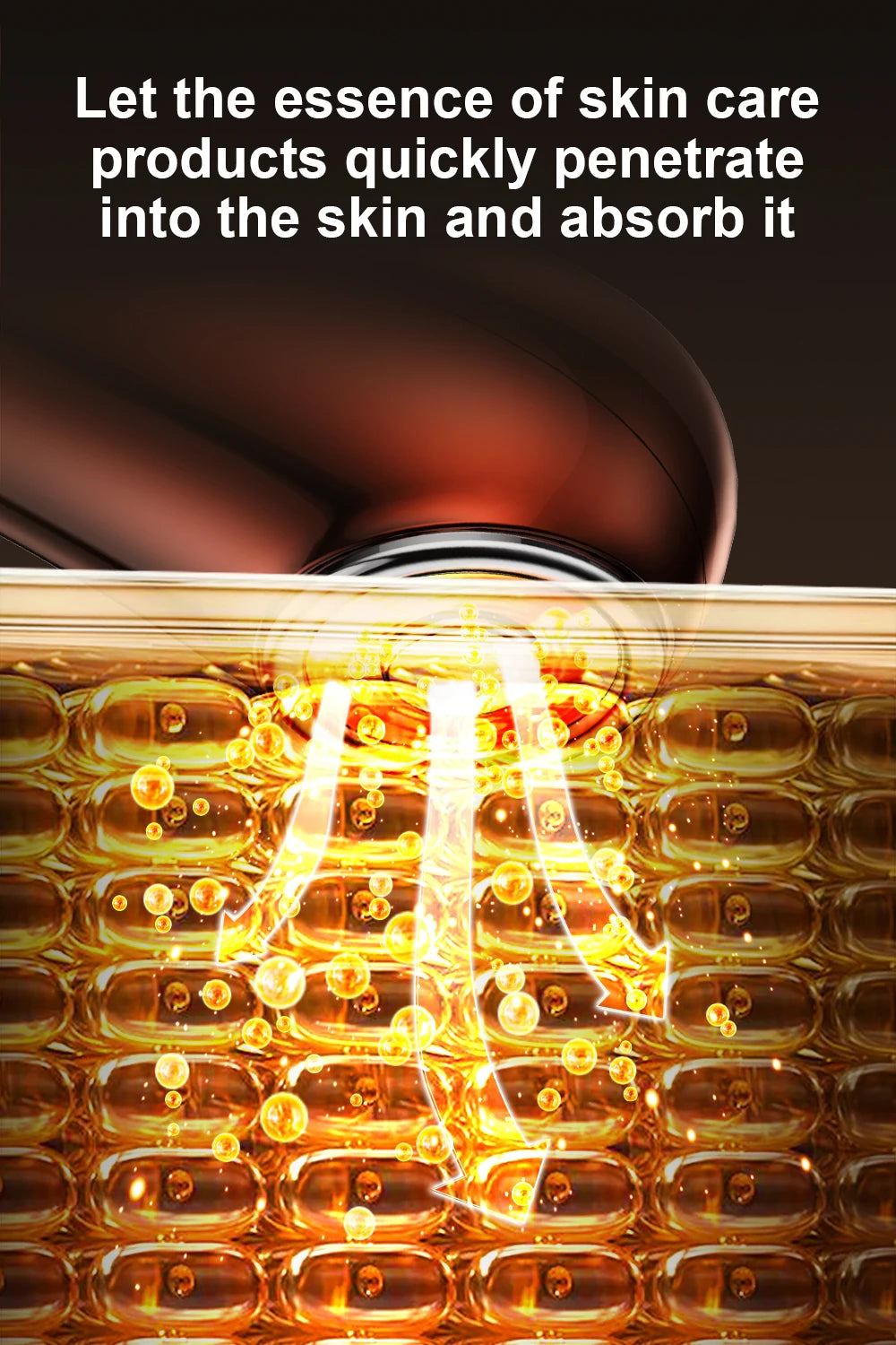 RF Microcurrent Facial Device - Anti-Aging Skin Rejuvenation