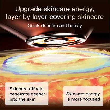 RF Microcurrent Facial Device - Anti-Aging Skin Rejuvenation