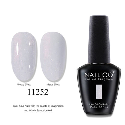 NAILCO UV Gel Nail Polish - Top & Base Coat Set | Soak Off