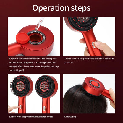 Red Light Therapy Hair Growth Massage Comb