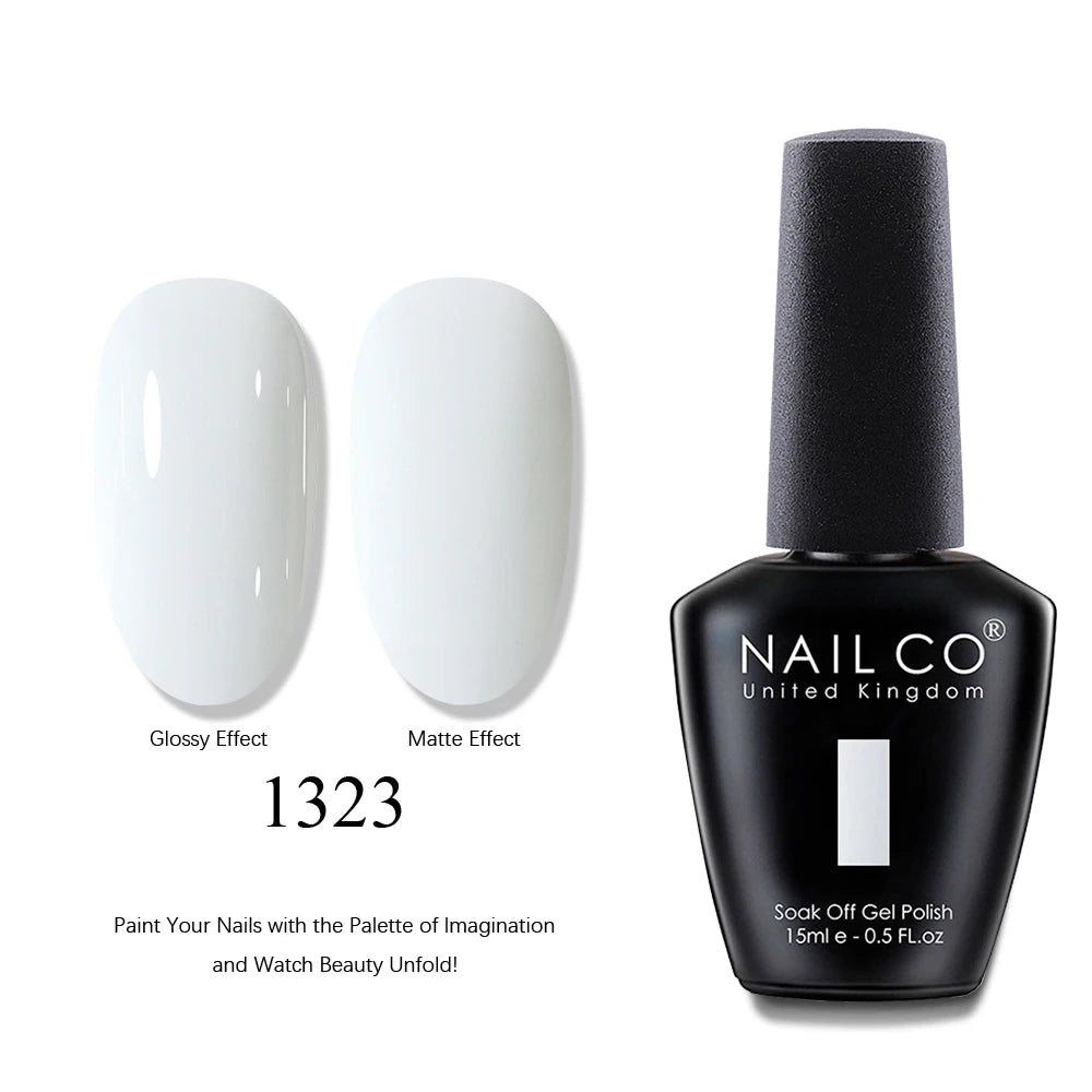 NAILCO UV Gel Nail Polish - Top & Base Coat Set | Soak Off