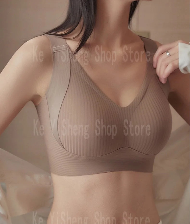 Women's Seamless Wireless Bra - Comfortable Breathable Support