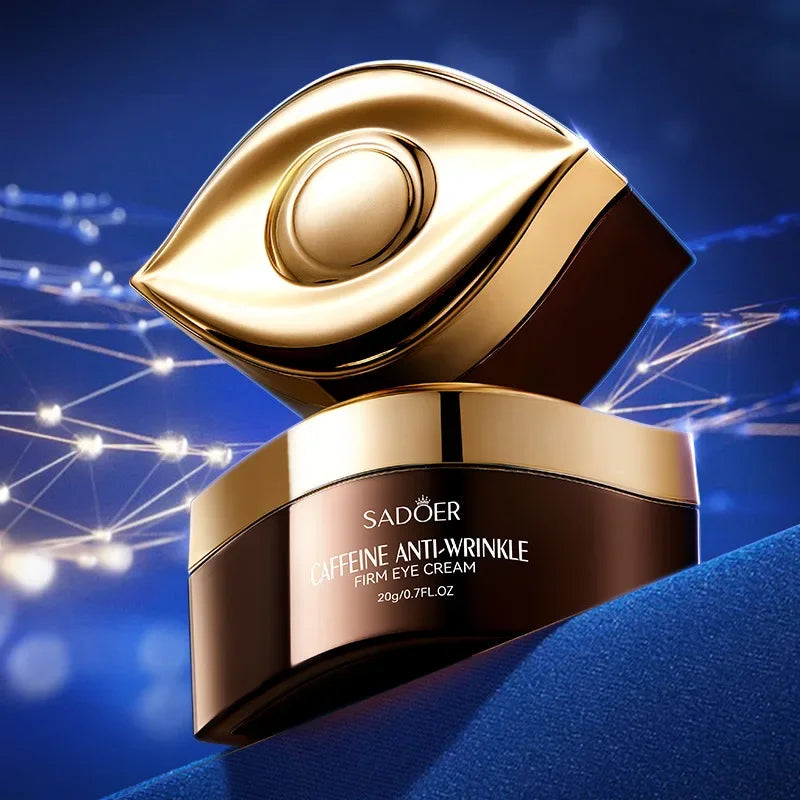 SADOER Caffeine Eye Cream - Anti Dark Circles & Eye Bags | Firming Treatment