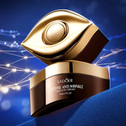 SADOER Caffeine Eye Cream - Anti Dark Circles & Eye Bags | Firming Treatment