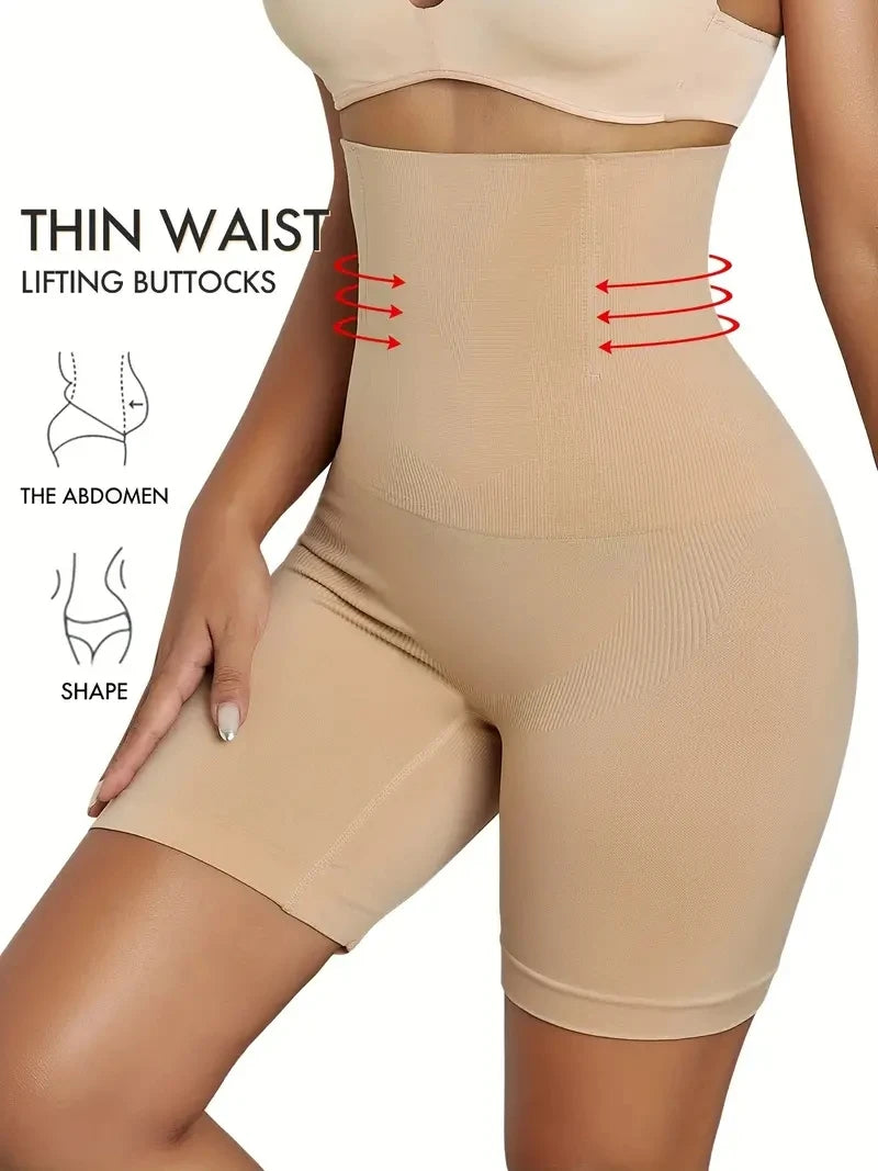 High Waist Shapewear Shorts - Tummy Control & Butt Lift | Body Shaper