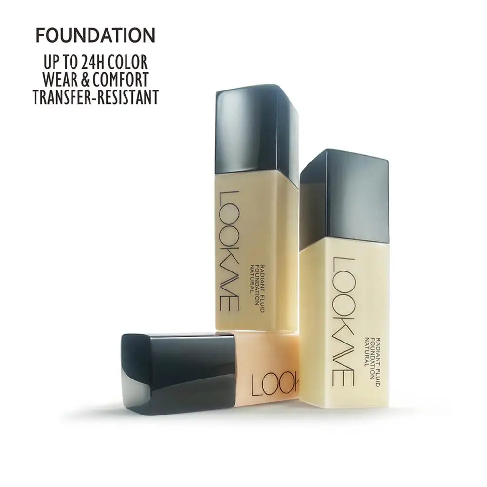 LOOKAVE Matte Liquid Foundation - Full Coverage