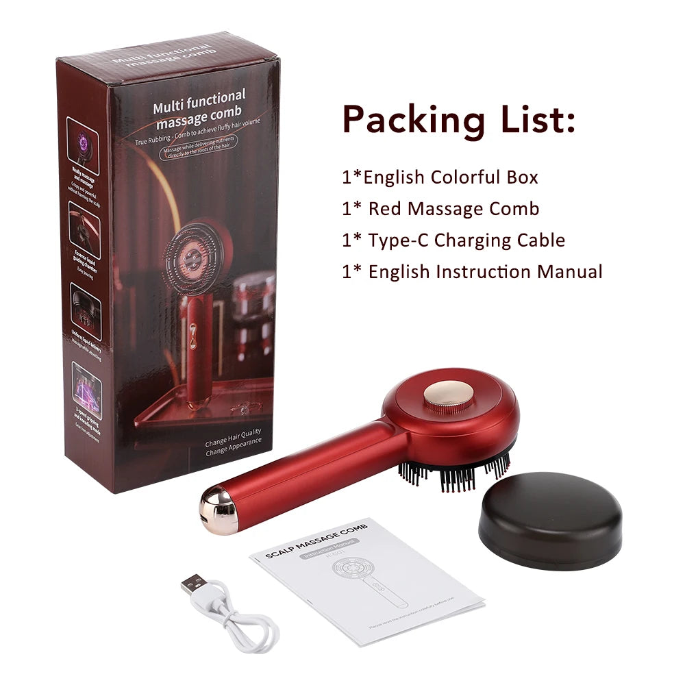 Red Light Therapy Hair Growth Massage Comb