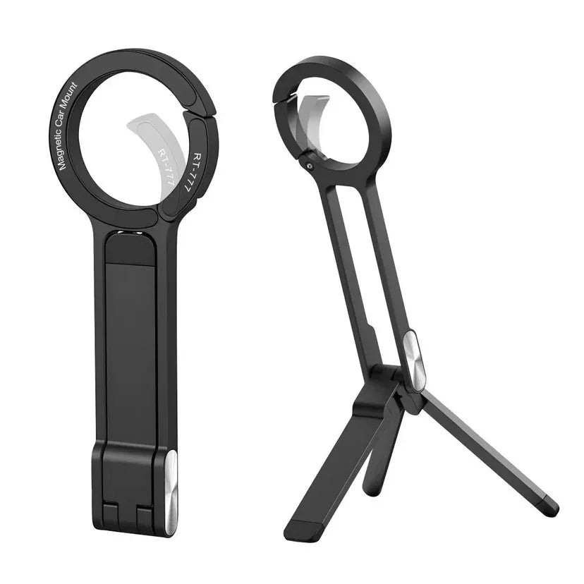 Magnetic Phone Tripod with Carabiner Mount