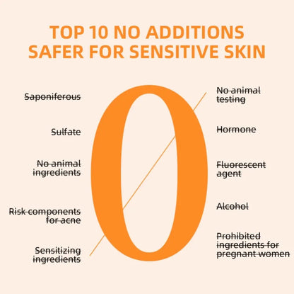 Orange Exfoliating Gel - Brightening Face Scrub 50g