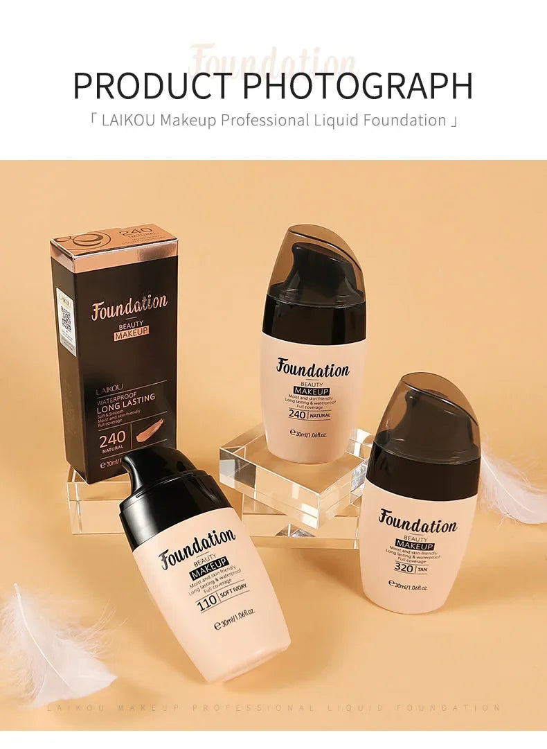 LAIKOU Liquid Foundation - Natural Brightening 30ml