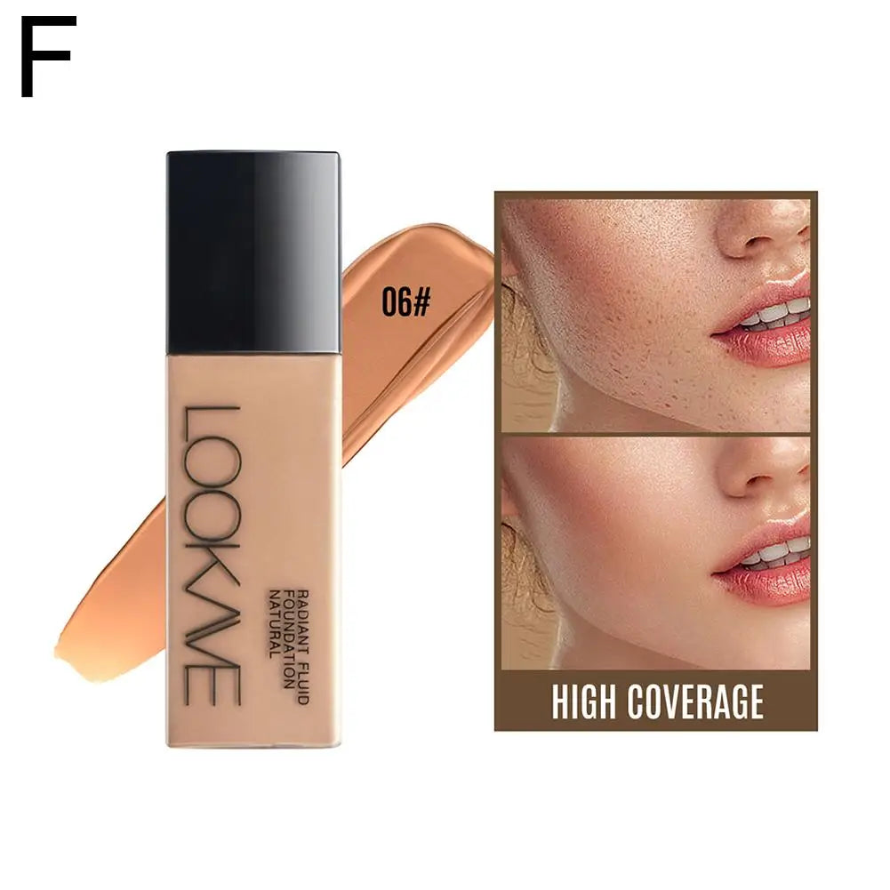 LOOKAVE Matte Liquid Foundation - Full Coverage