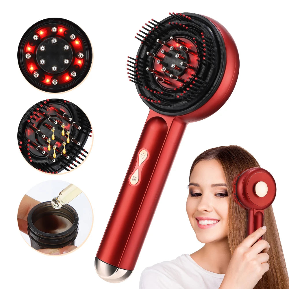 Red Light Therapy Hair Growth Massage Comb