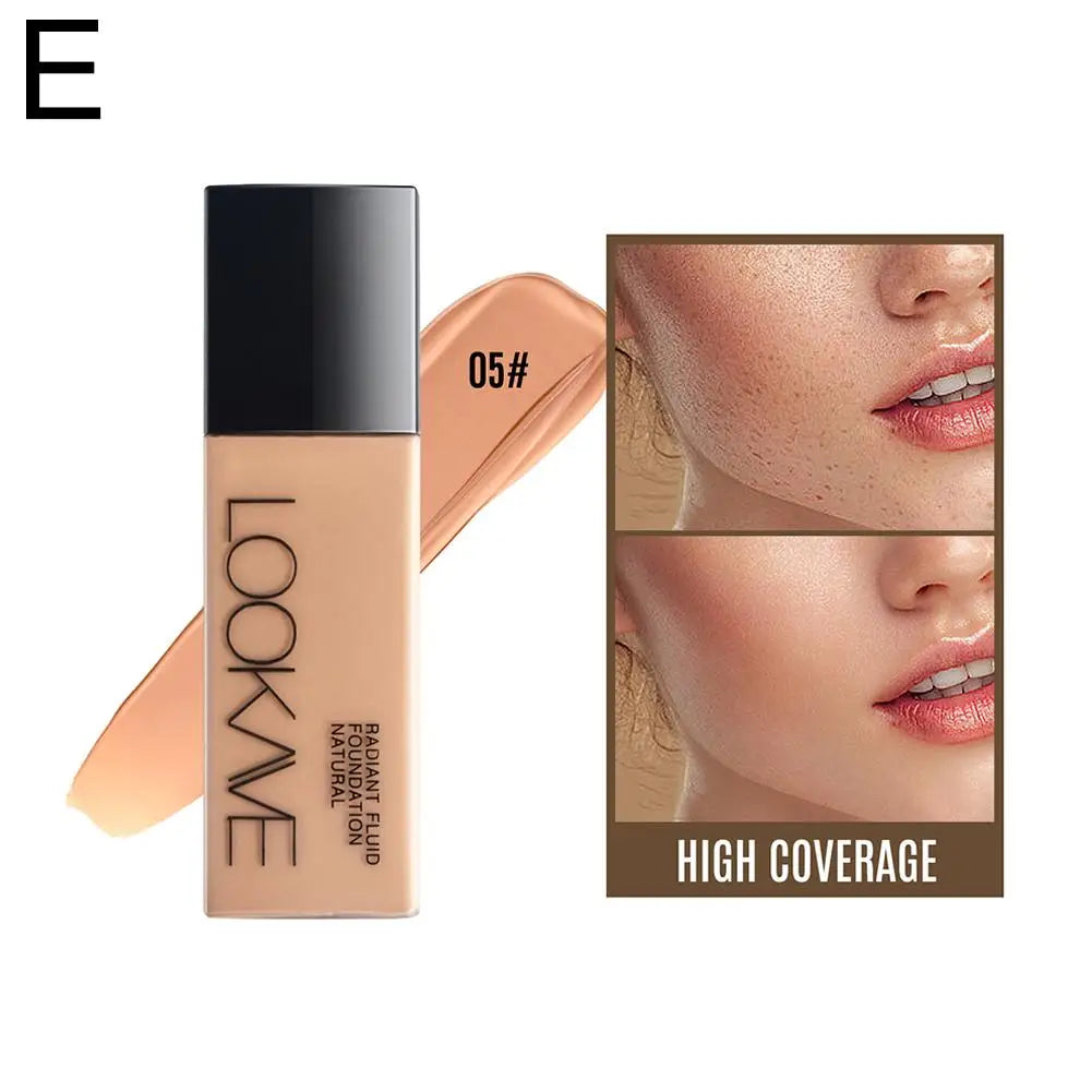 LOOKAVE Matte Liquid Foundation - Full Coverage