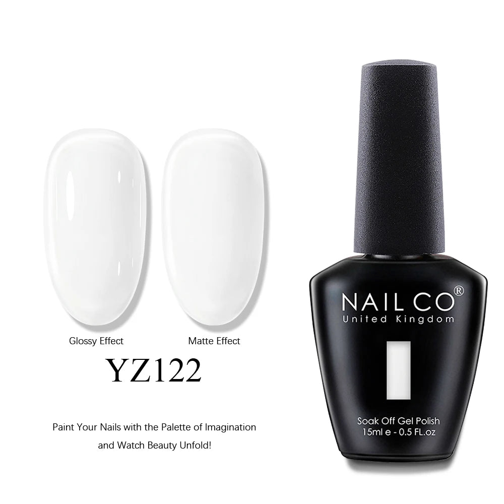 NAILCO UV Gel Nail Polish - Top & Base Coat Set | Soak Off