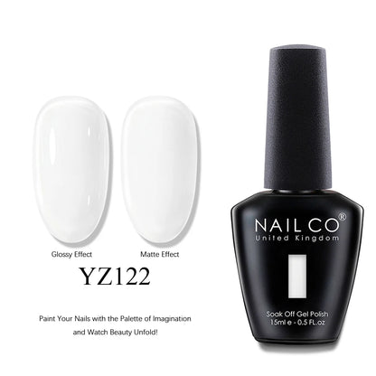 NAILCO UV Gel Nail Polish - Top & Base Coat Set | Soak Off