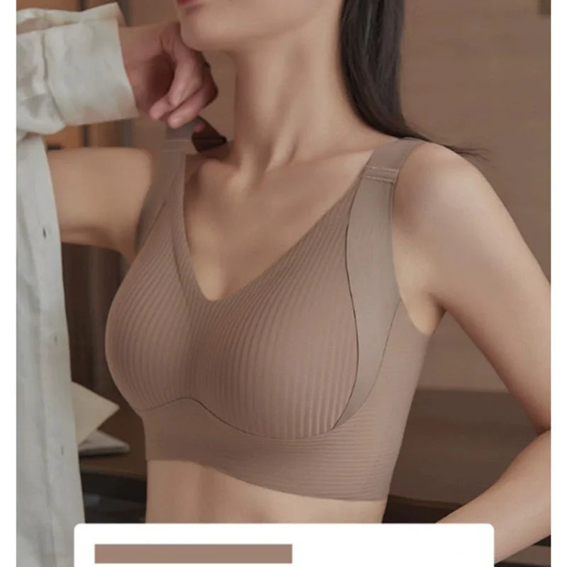 Women's Seamless Wireless Bra - Comfortable Breathable Support