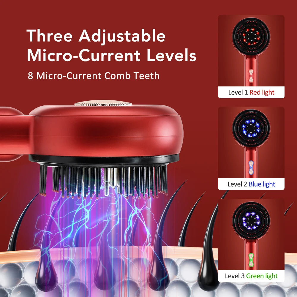 Red Light Therapy Hair Growth Massage Comb