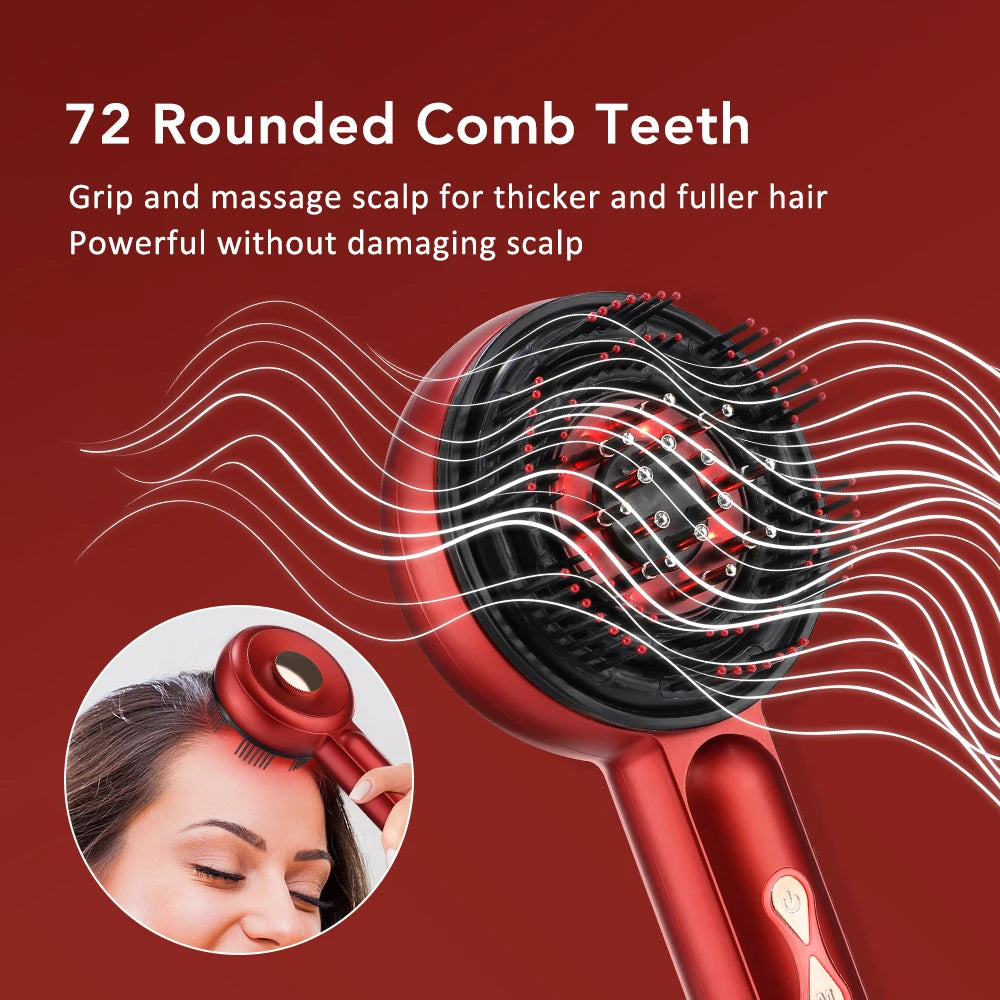 Red Light Therapy Hair Growth Massage Comb