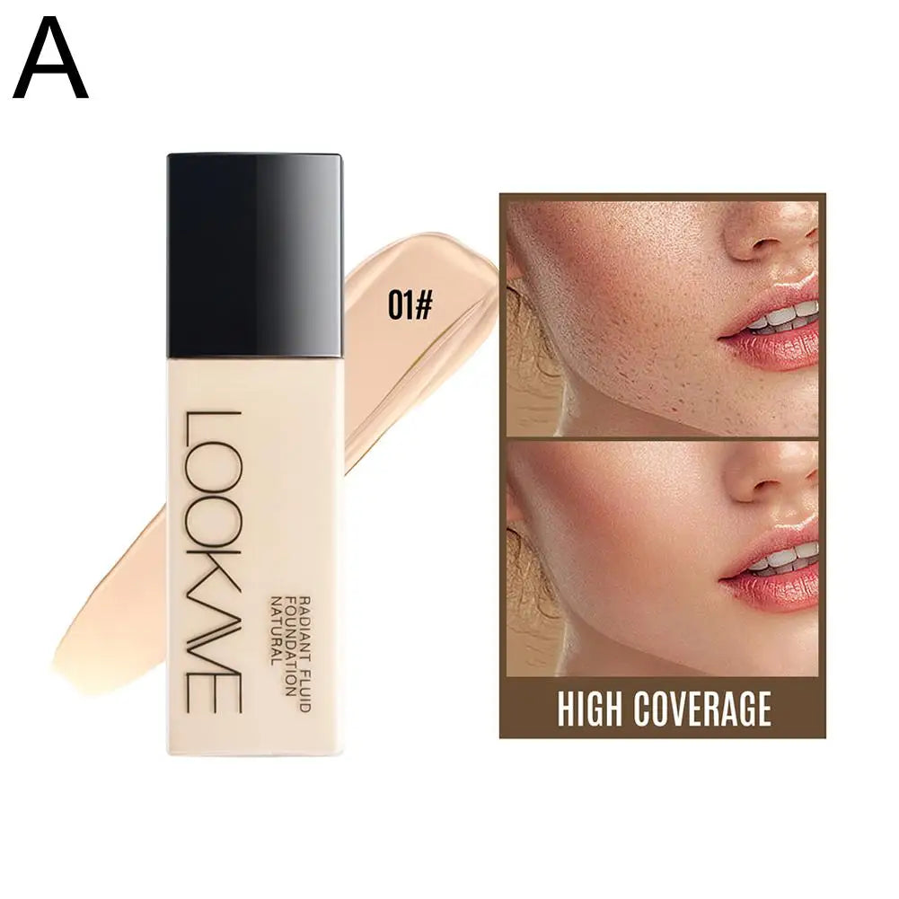 LOOKAVE Matte Liquid Foundation - Full Coverage