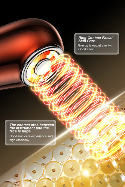 RF Microcurrent Facial Device - Anti-Aging Skin Rejuvenation