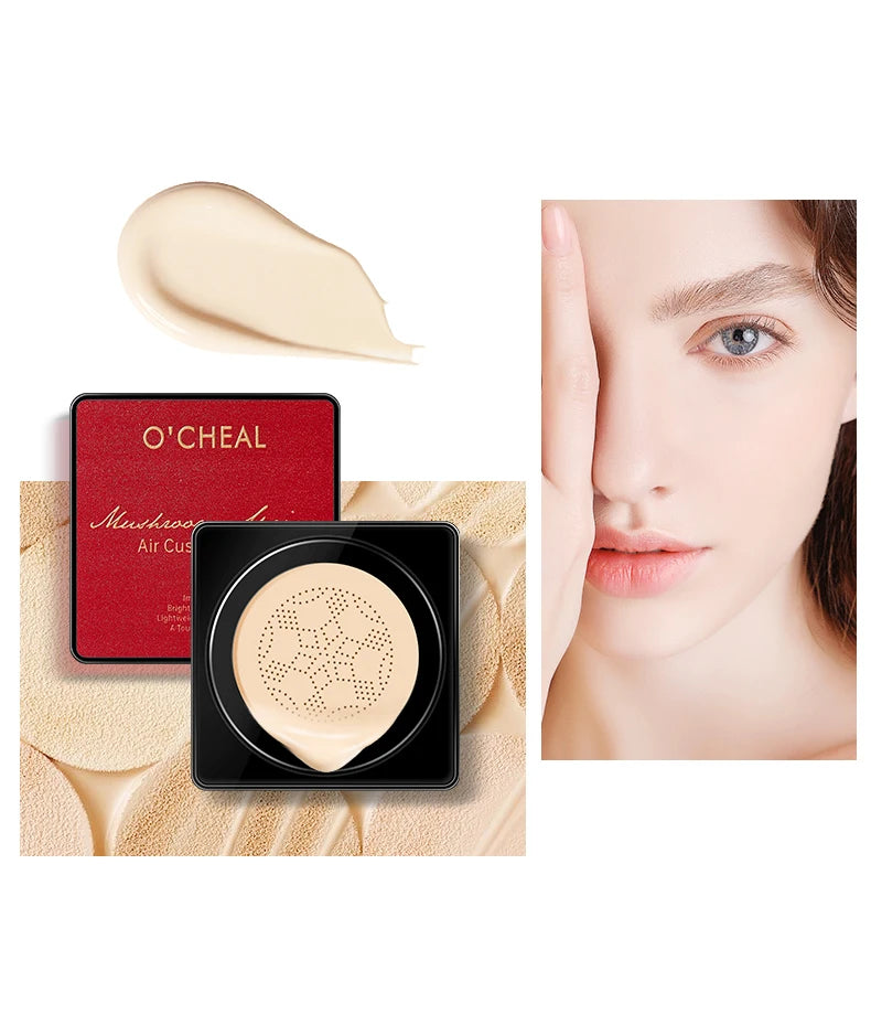 OCHEAL Mushroom Head BB Cream Cushion Compact