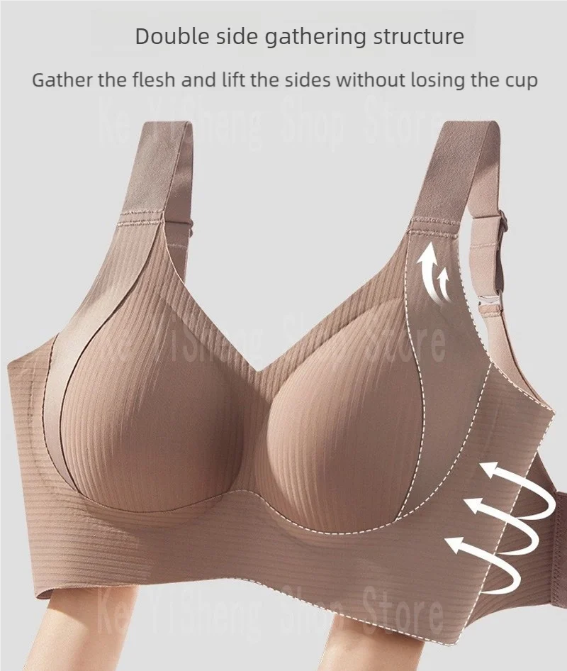 Women's Seamless Wireless Bra - Comfortable Breathable Support
