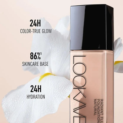 LOOKAVE Matte Liquid Foundation - Full Coverage