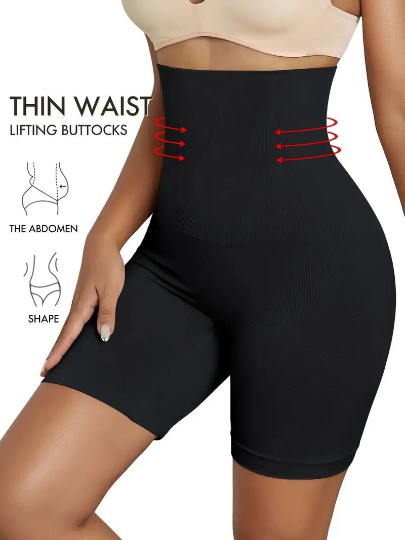 High Waist Shapewear Shorts - Tummy Control & Butt Lift | Body Shaper