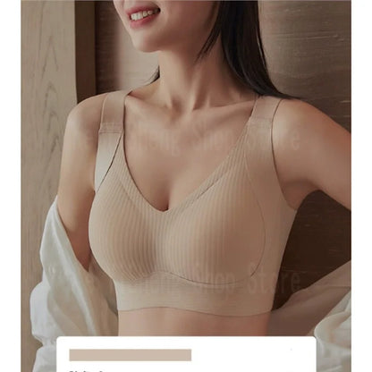 Women's Seamless Wireless Bra - Comfortable Breathable Support