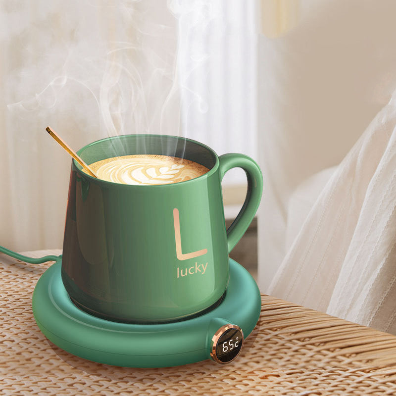 Coffee Mug Warmer - USB Heated Coaster for Desk & Office