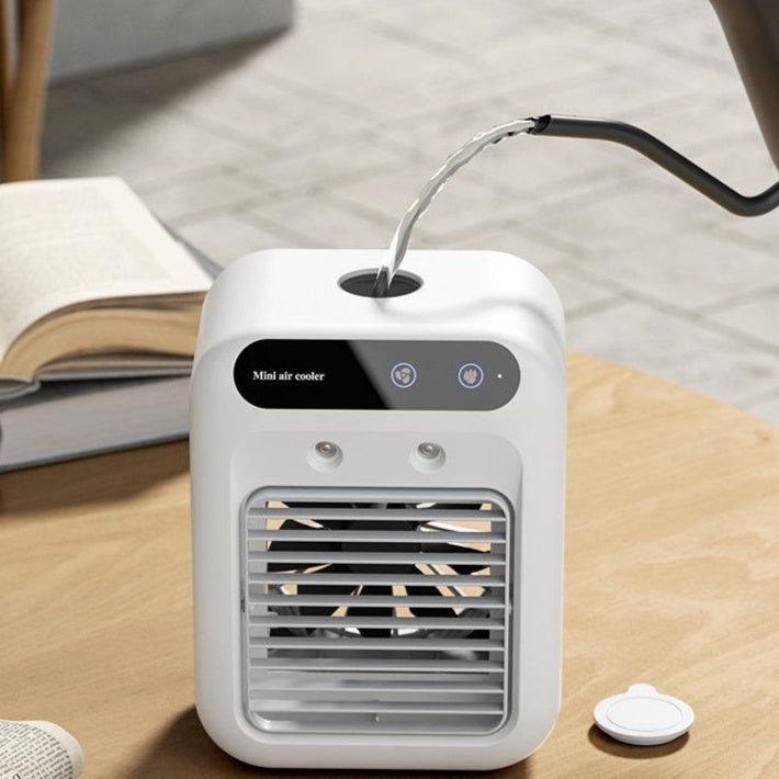 Portable Air Cooler - USB Mini Air Conditioner Fan for Desk & Car